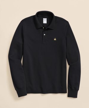 Golden Fleece ® Stretch Supima ® Long-Sleeve Polo Shirt