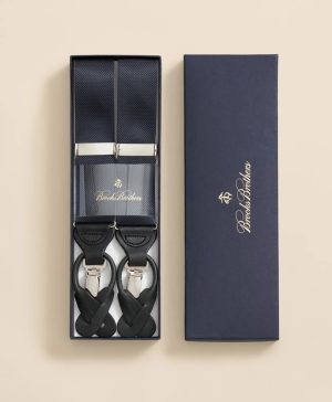 Big & Tall Solid Pique Suspenders