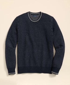 Merino-Wool Blend 1818 Dot Sweater