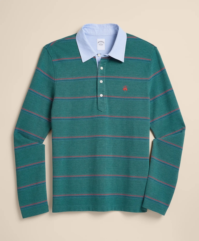 0d2b1199_SUPIMA_COTTON_PIQUE_WOVEN_COLLAR_STRIPED_VINTAGE_POLO_SHIRT_GREEN_MULTI-1