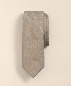 Silk Framed Diamond Tie