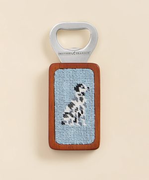 Smathers & Branson Needlepoint Dalmatian Bottle Opener