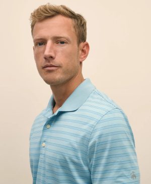 Performance Series BB#1 Stripe Polo Shirt