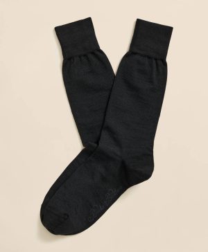 Merino-Wool-Blend Mini Dot Socks