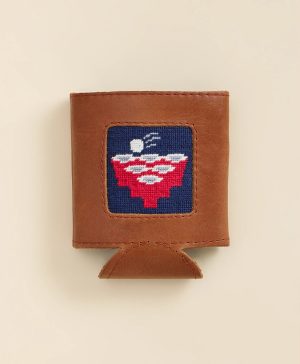 Smathers & Branson Needlepoint Trick Shot Can Cooler