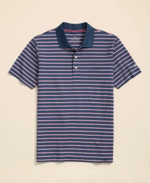 Performance Series BB#1 Striped Polo Shirt