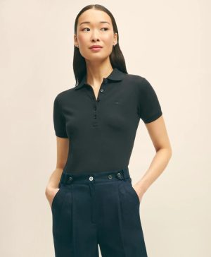 Supima ® Cotton Stretch Pique Polo Shirt