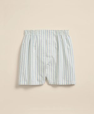 Cotton Oxford Multi-Stripe Boxers