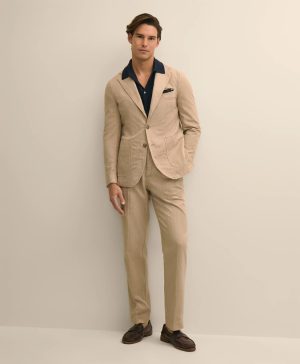 The Garment-Dyed Suit Pants