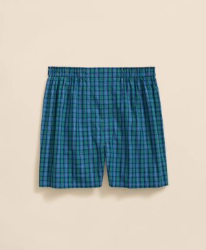 Cotton Broadcloth Tartan Boxers