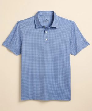 Performance Series Stretch Medallion Print Polo
