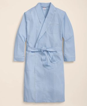 Cotton Broadcloth Robe