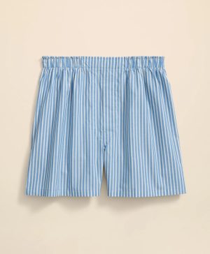 Cotton Broadcloth Bengal Striped Boxers