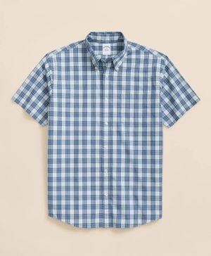 Friday Shirt, Short-Sleeve Poplin Tartan