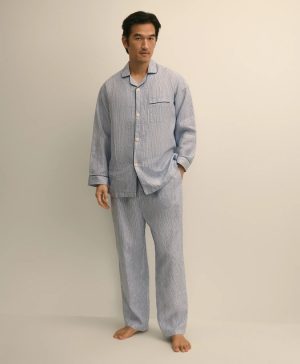 Linen Pajama Set