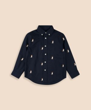 Boys Cotton Oxford Sport Shirt