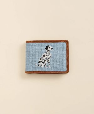 Smathers & Branson Needlepoint Dalmatian Wallet