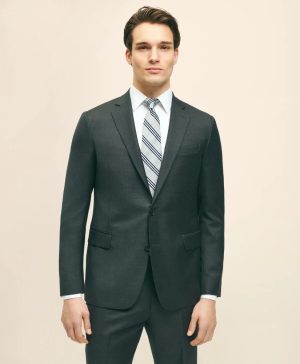 Classic Fit Wool Tic 1818 Suit
