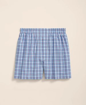 Cotton Broadcloth Tartan Boxers