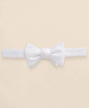 Formal Pique Pre-Tied Bow Tie