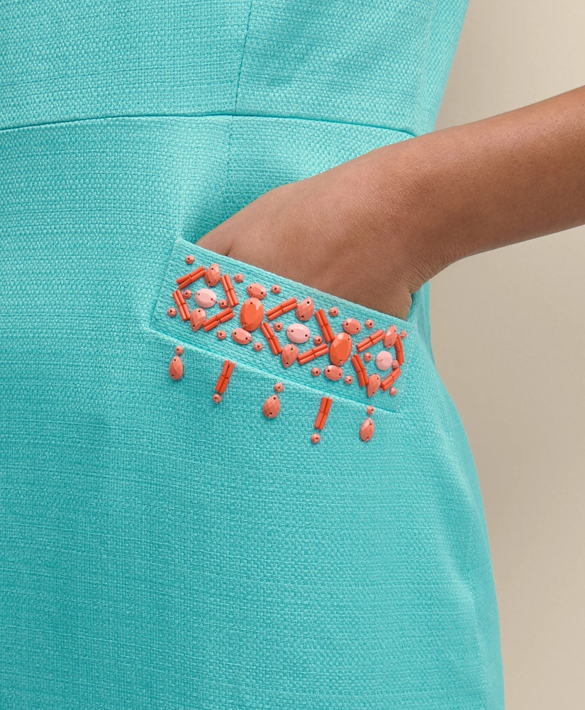 8e422315_COTTON_EMBELLISHED_SHEATH_DRESS_TURQUOISE-1