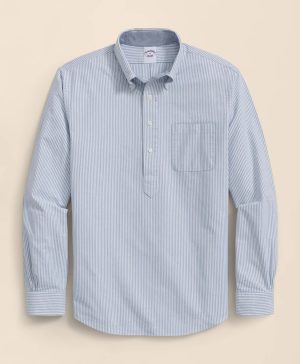 Friday Oxford Shirt, Striped Pop-Over