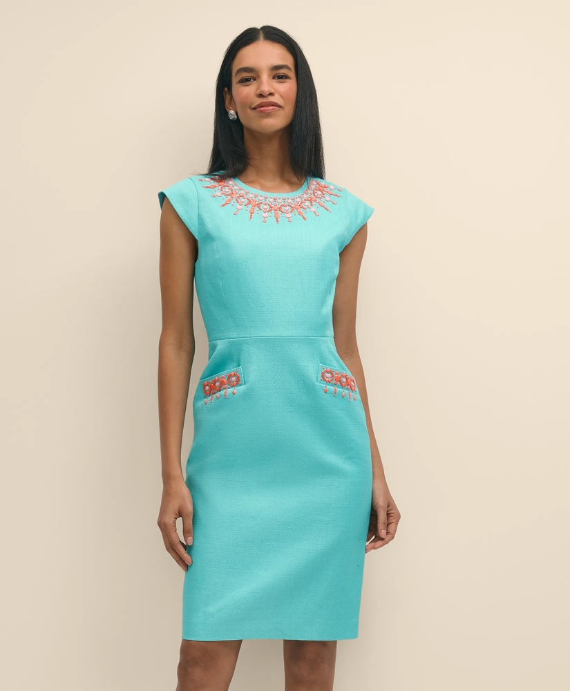 94e3578d_COTTON_EMBELLISHED_SHEATH_DRESS_TURQUOISE-1