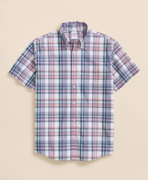 Friday Shirt, Short-Sleeve Poplin Plaid