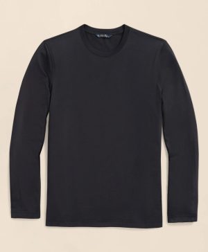 Supima ® Cotton Long-Sleeve Logo T-Shirt