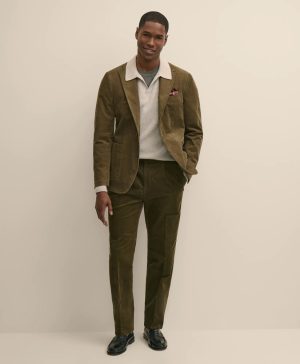 The Friday Cord Pleated Trouser