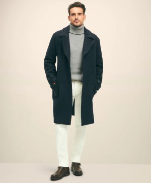 Double Faced Wool Top Coat