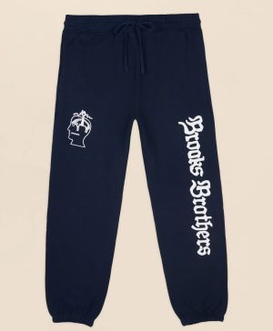 Brooks Brothers x Brain Dead Cotton Heavyweight Emblem Sweatpants