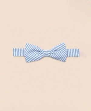 Boys Seersucker Bow Tie