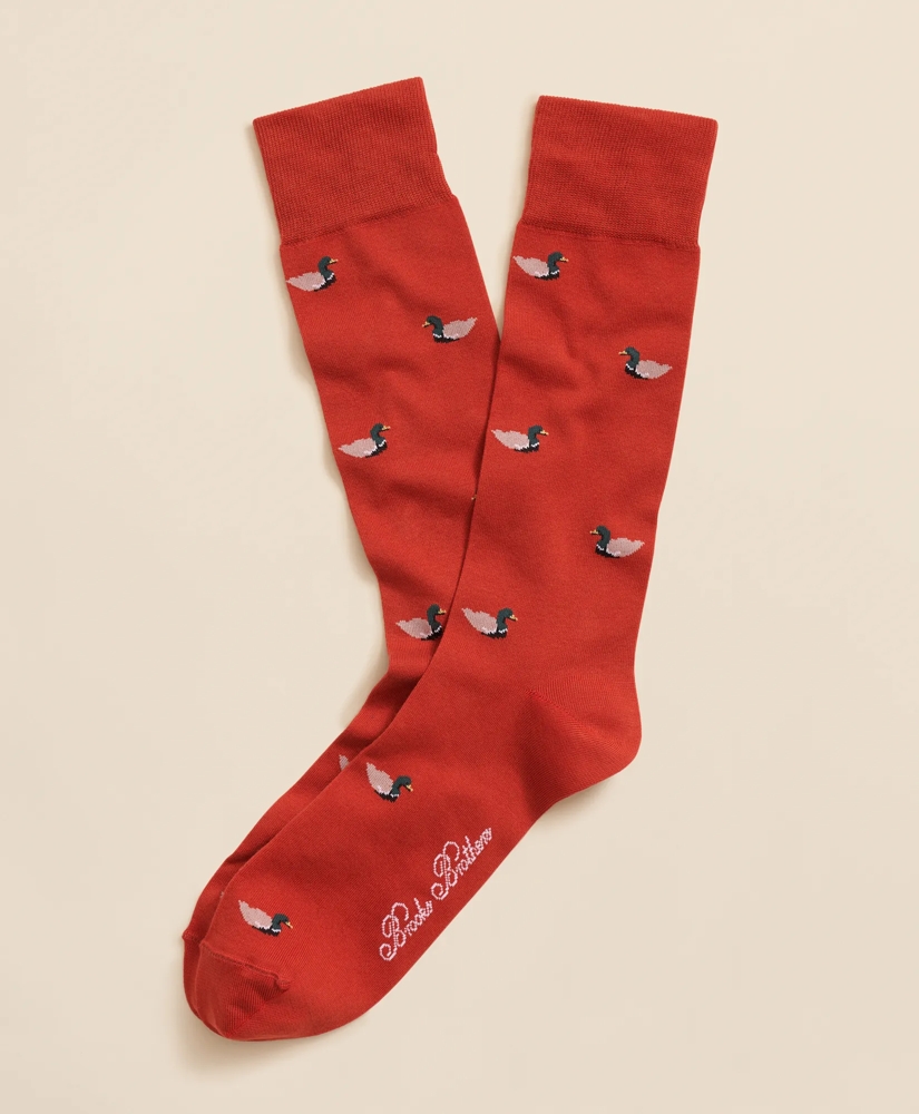 bb75c101_COTTON_BLEND_MALLARD_SOCKS_ORANGE_MULTI-1
