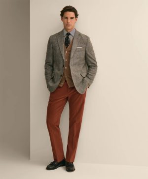 Classic Fit Wool Glen Plaid 1818 Sport Coat