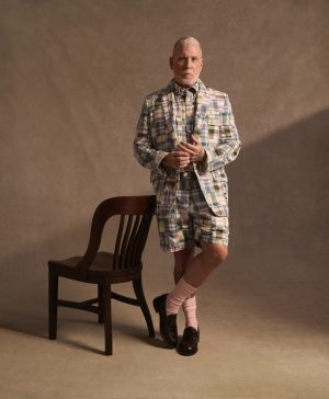 7" Cotton Patchwork Madras Shorts