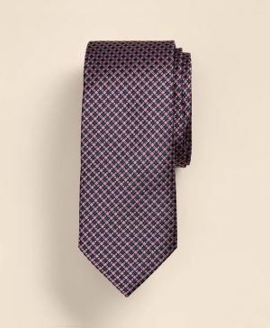 Silk Mini Square Tie
