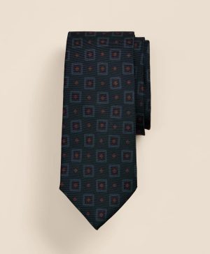 Silk Geometric Tie