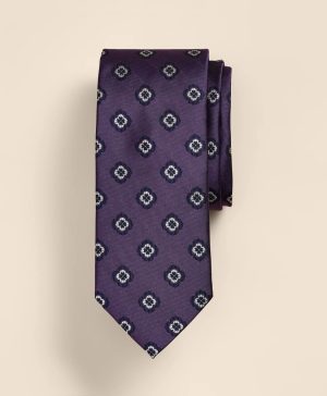 Silk Flower Tie