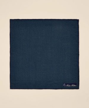Wool Mini-Dot Pocket Square