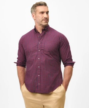 Big & Tall Friday Shirt, Poplin Gingham