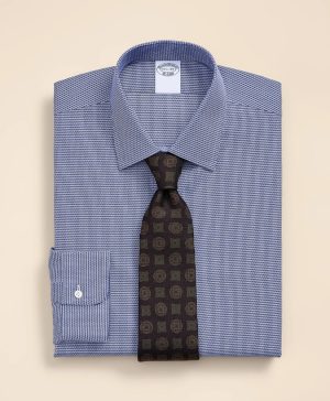 Supima ® Cotton Non-Iron Dobby Ainsley Collar Dress Shirt