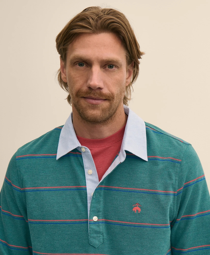 ca44b82c_SUPIMA_COTTON_PIQUE_WOVEN_COLLAR_STRIPED_VINTAGE_POLO_SHIRT_GREEN_MULTI-1