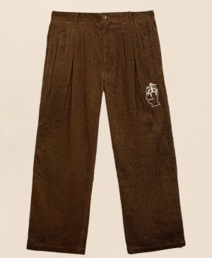 Brooks Brothers x Brain Dead Cotton Corduroy Embroidered Emblem Suit Pants