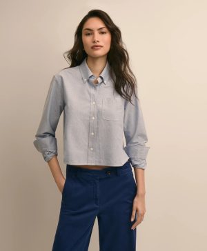 The Cropped Oxford Shirt