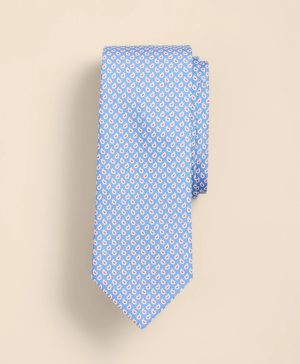 Silk Pine Foulard Tie