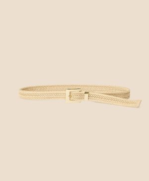 B-Low the Belt Linen Braided Belt