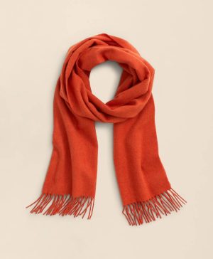 Cashmere Fringed Scarf