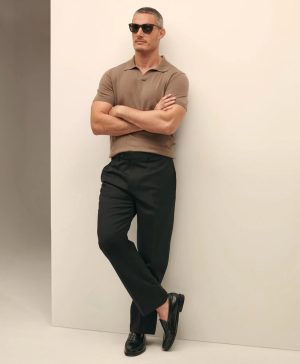 Traditional Fit Wool 1818 Dress Pants