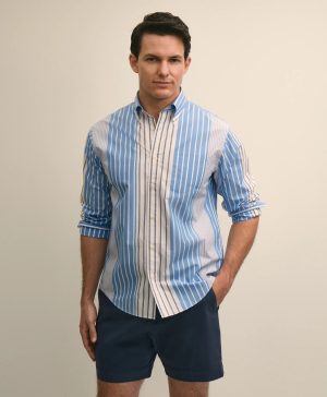 Friday Shirt, Poplin Fun Stripe